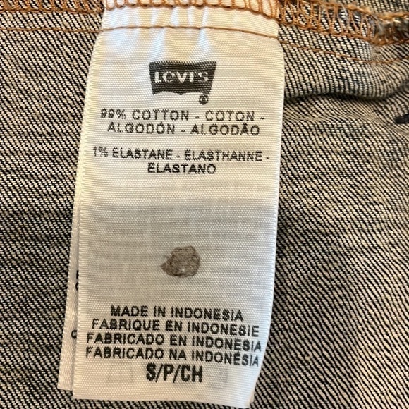 Levi’s Denim Trucker Jacket Size S - Picture 14 of 16